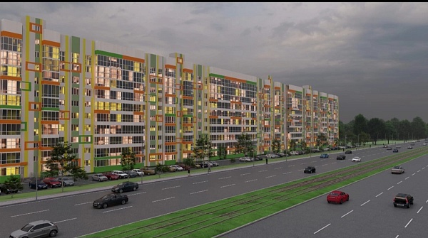 2-к квартира в новостройке, 49 кв.м.
