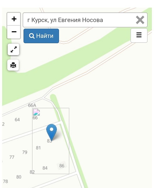 Участок , 10 сот., Россия, Курская область, городской округ Курск, Курск, Центральный, улица Евгения Носова